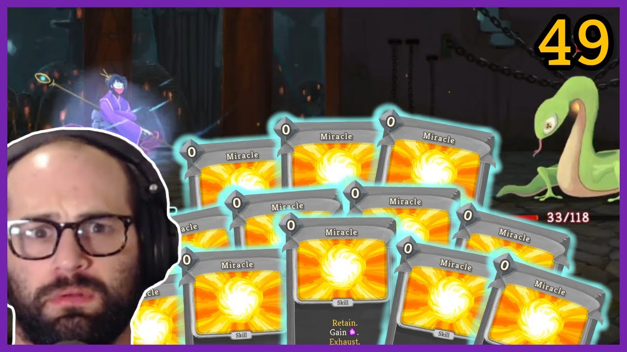 Maybe Fewer Miracles Please (Slay the Spire: Unguided) Ep49