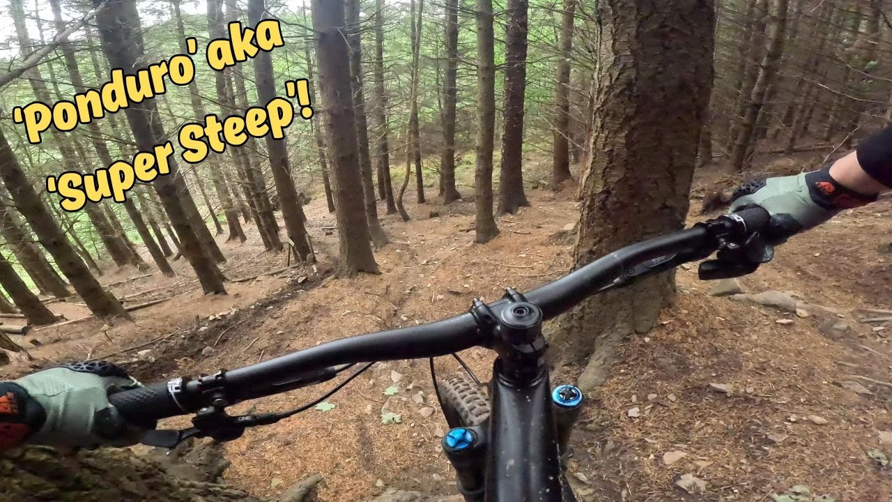 Ponduro Packs a Punch! Short but Sweet Steep Off-Piste at Glentress