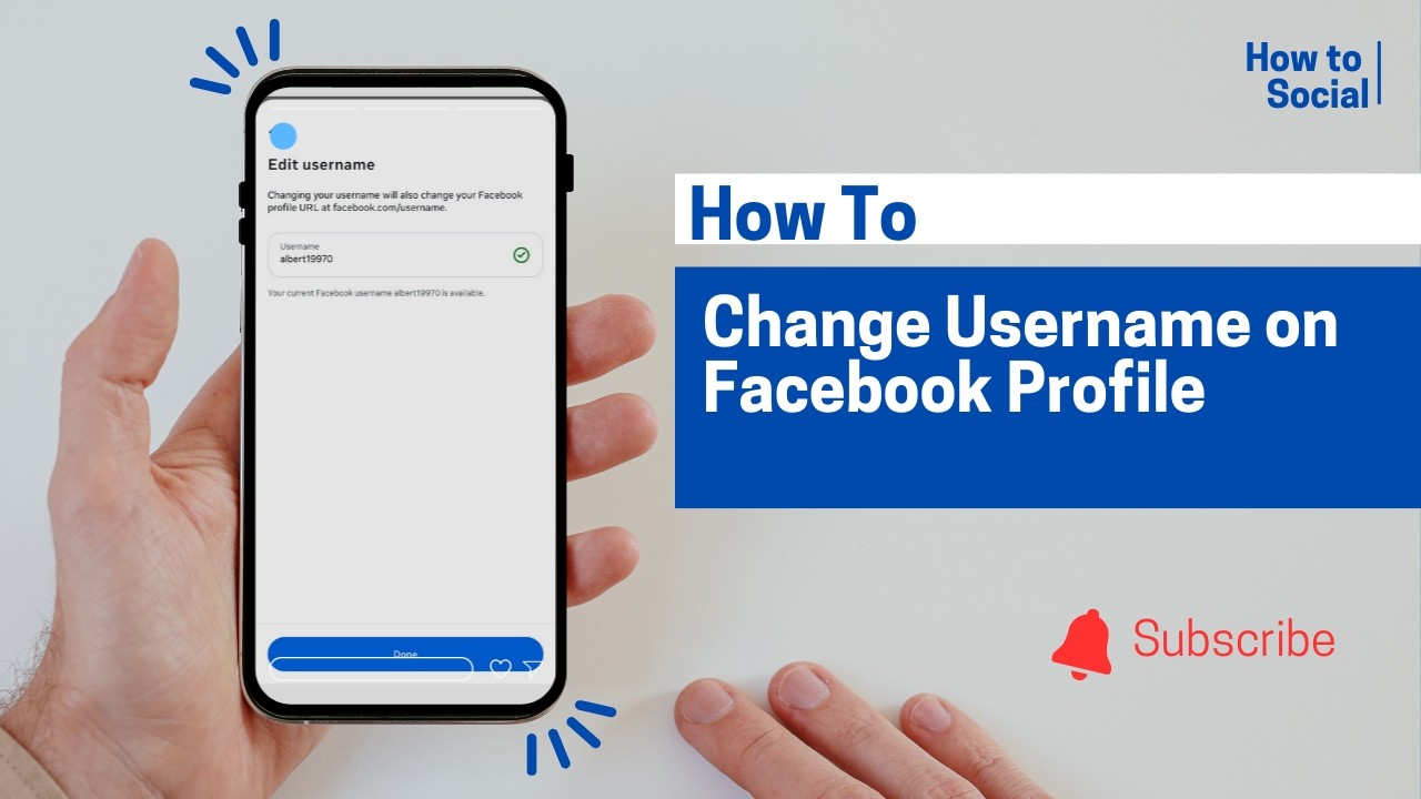 How to Edit Facebook URL or Username on Profile using Mobile | Step-by-Step Facebook Username Update