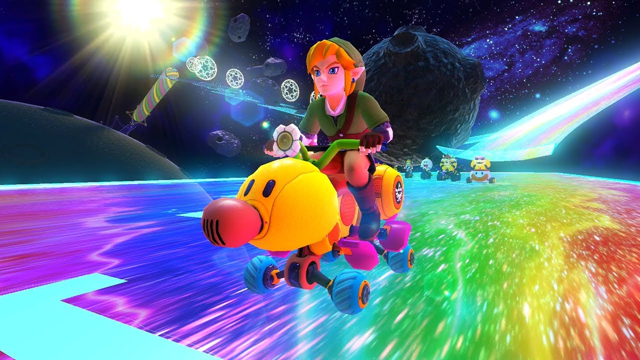 Mario Kart 8 Deluxe NEW DLC Tracks - Moon Cup (200cc)