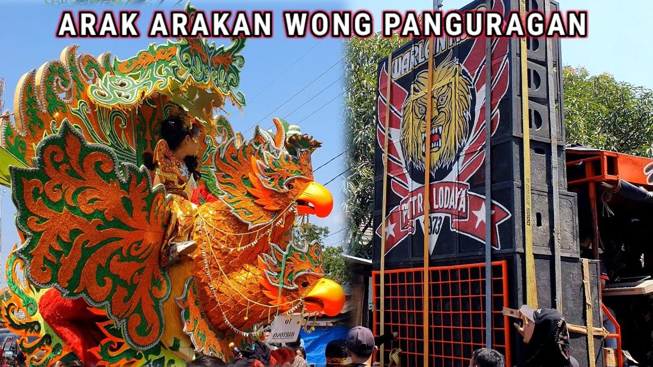 Parade arak arakan Warlan muda Putra lodaya ❗Singa depok dangdut