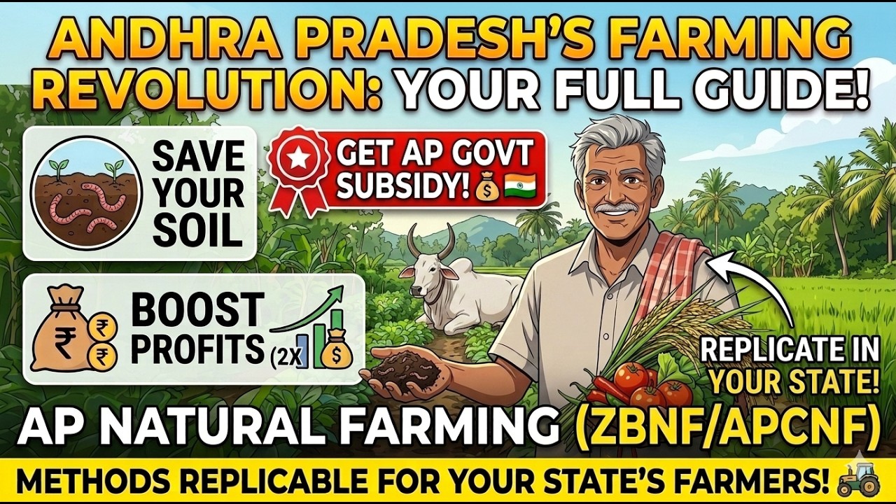 How Andhra Pradesh is Leading India&rsquo;s Natural Farming Revolution