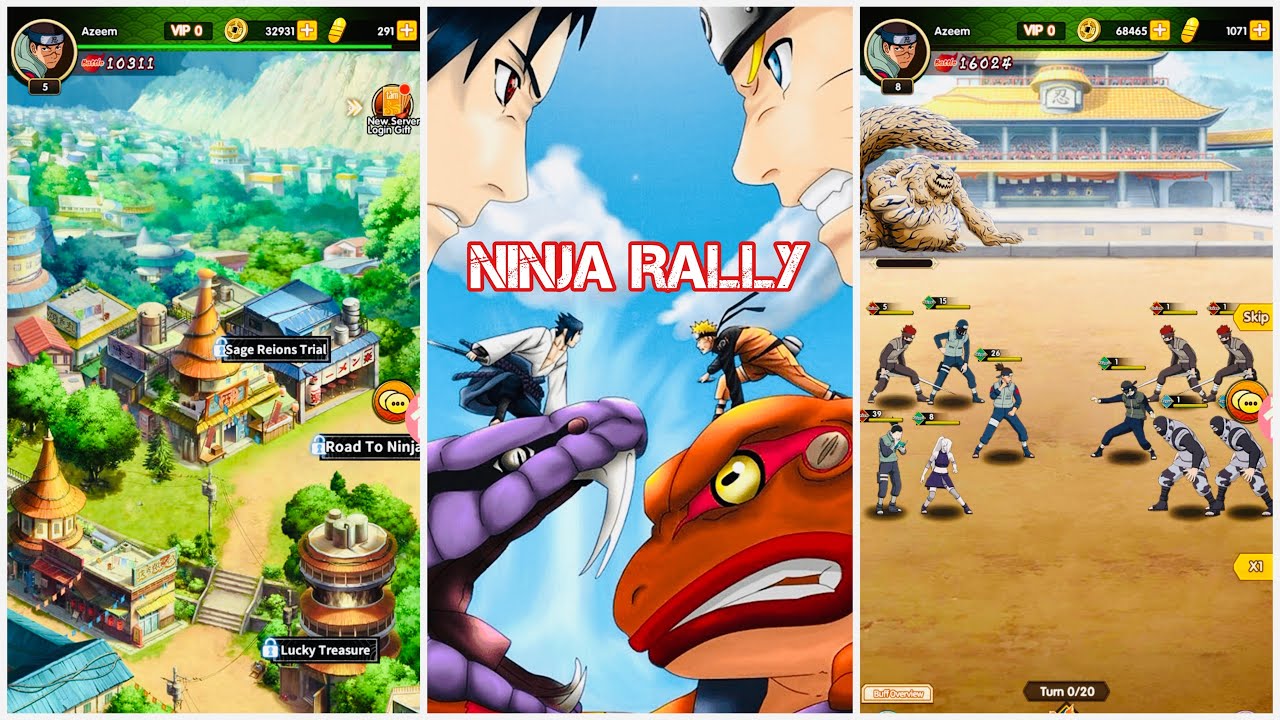NINJA RALLY: THE WILL OF FIRE | iOS | Global | First Gameplay