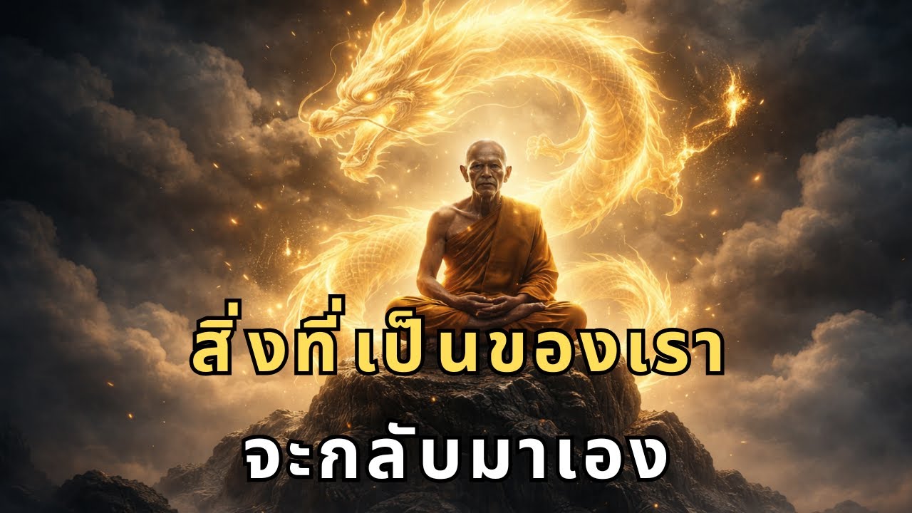 สิ่งที่เป็นของคุณ... จะหมุนกลับมาเองในเวลาที่คู่ควร
