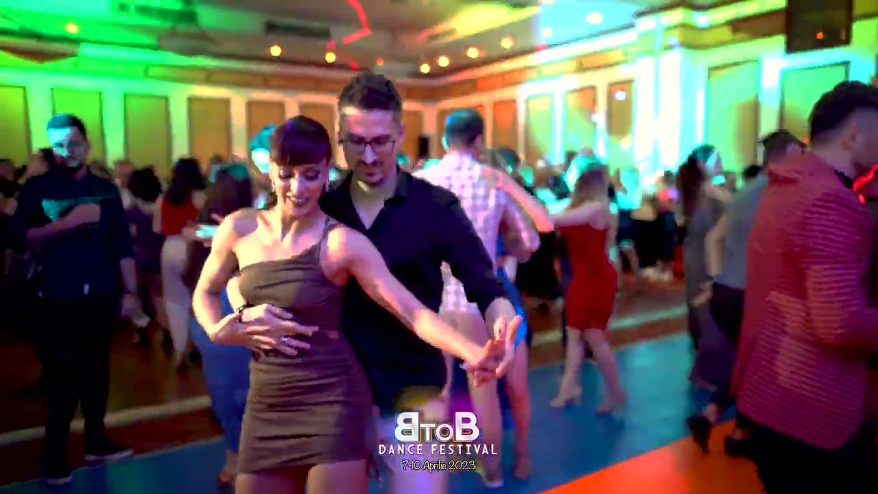 Sara Panero & Marius Bachata social dance @BtoBBachataDanceFestival 7-10 April 2023