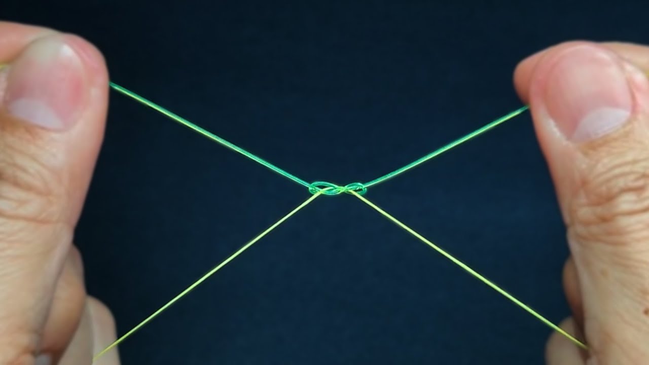 Powerful Fishing Knot to Connect PE Braid to Mono or Fluorocarbon Leader