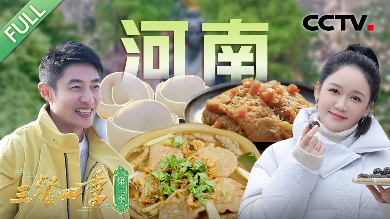 【Full】羊肉胡辣汤 开封灌汤小笼包 鲤鱼焙面 南阳牛肉汤 西瓜酱 祛寒娇耳汤 新野板面……撒贝宁、陈乔恩、韩雪等带你领略舌尖上的河南风情 | CCTV「三餐四季 第二季」第8期 20250420