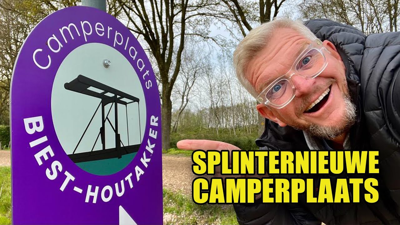 CAMPERPLAATS BIEST-HOUTAKKER IN BRABANT - Solo camper Nederland - DWVLOGT #184