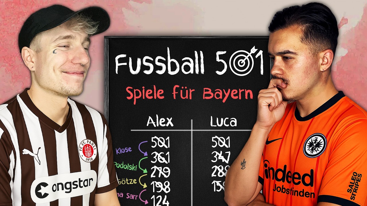 Eine KNAPPE Angelegenheit 🔥🤏 Fussball 501 mit Denny