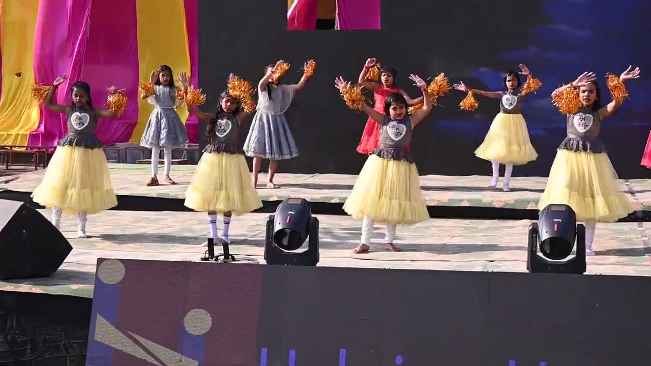 Prayer Dance by the Students of Helping Hands English Medium School Kharora
