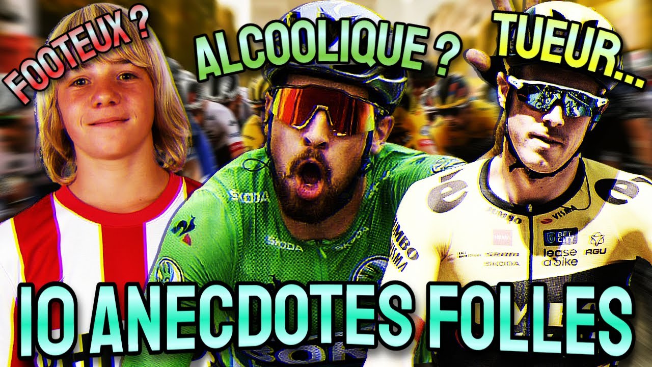 10 ANECDOTES FOLLES sur les plus grands COUREURS CYCLISTES (la dernière est pépite) !