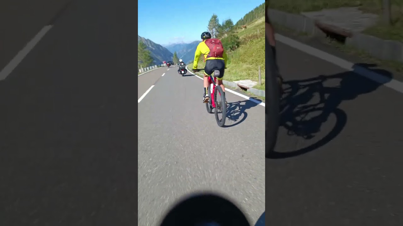 The descent by mountain bike on the Grossglockner High Alpine Road is simply magnificent.