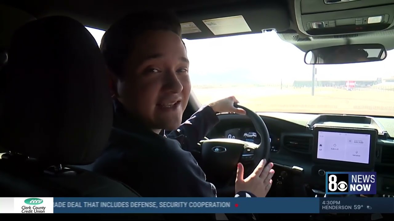 Las Vegas Metro police show how speeding contributes to car crashes 8 News Now