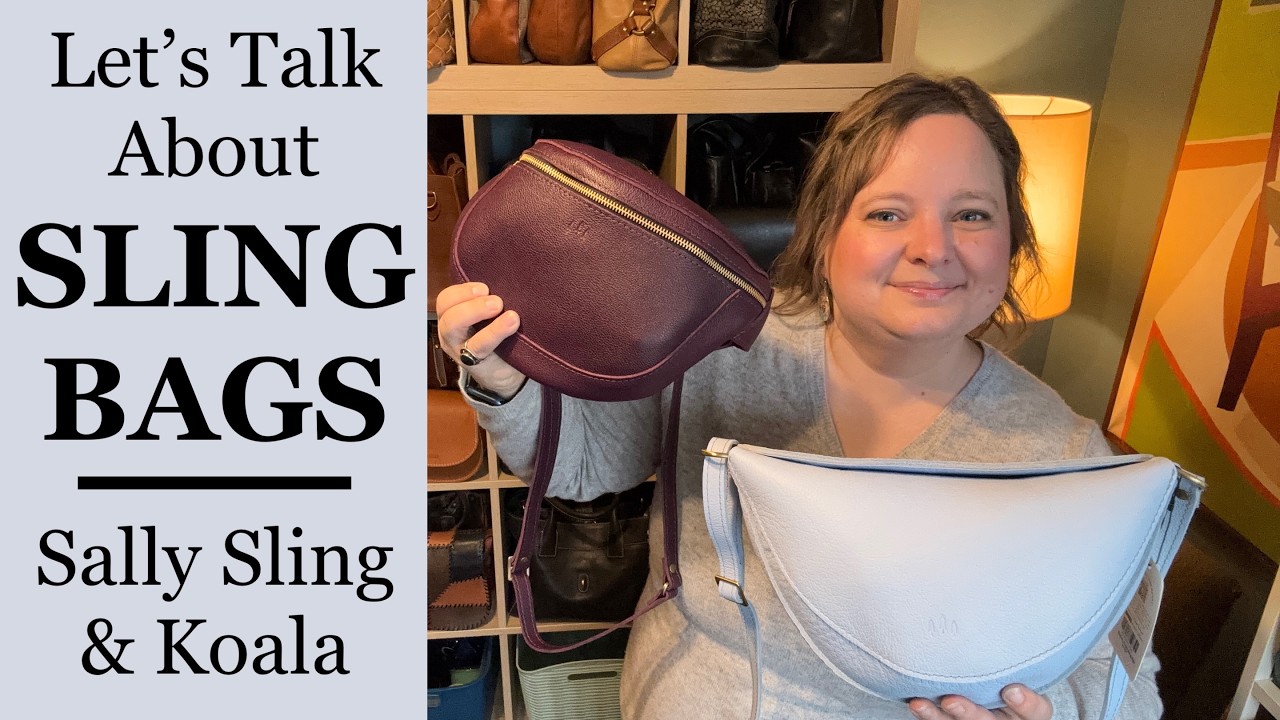 Поговорим о сумках через плечо! Сумки Koala и Sally Sling от @portlandleather #plgpartner