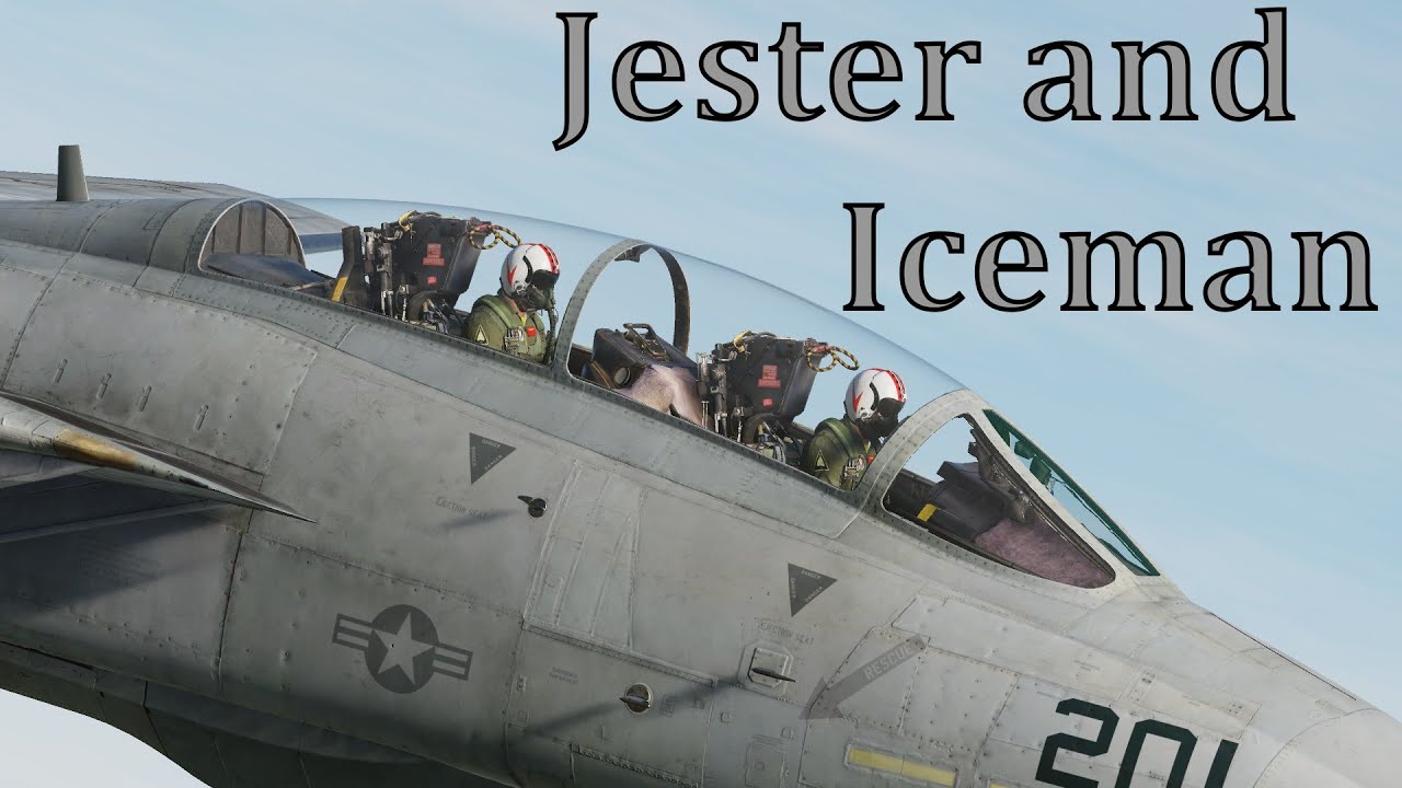 DCS F-14 Jester & Iceman AI Copilot