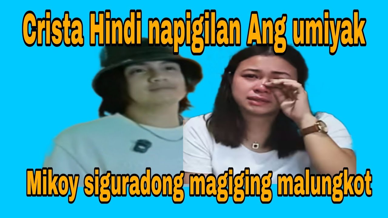 Crista Hindi napigilan Ang umiyak..Mikoy siguradong malulungkot#valsantosmatubang#kalingaprab