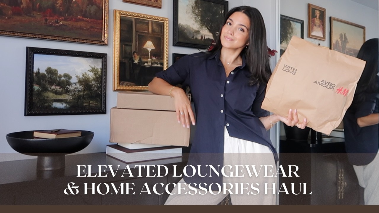 ELEVATED LOUNGWEAR HAUL, H&M, ARTZIA, SPANX & NEW HOME ACCESSORIES | VLOG S6:E26 | Samantha Guerrero