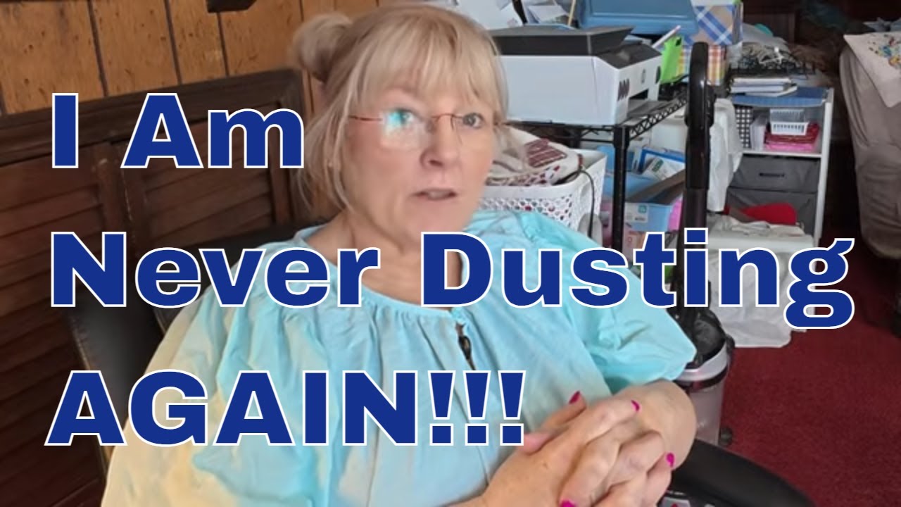 What Happened when I decided to dust the Sewing Room???
