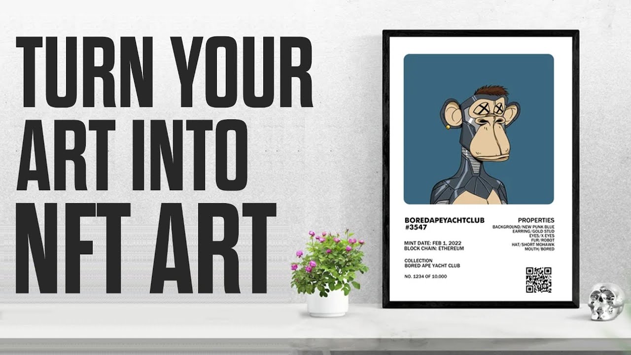 How To Make Your Art Into An NFT - Easy Tutorial For Beginners! (2024)