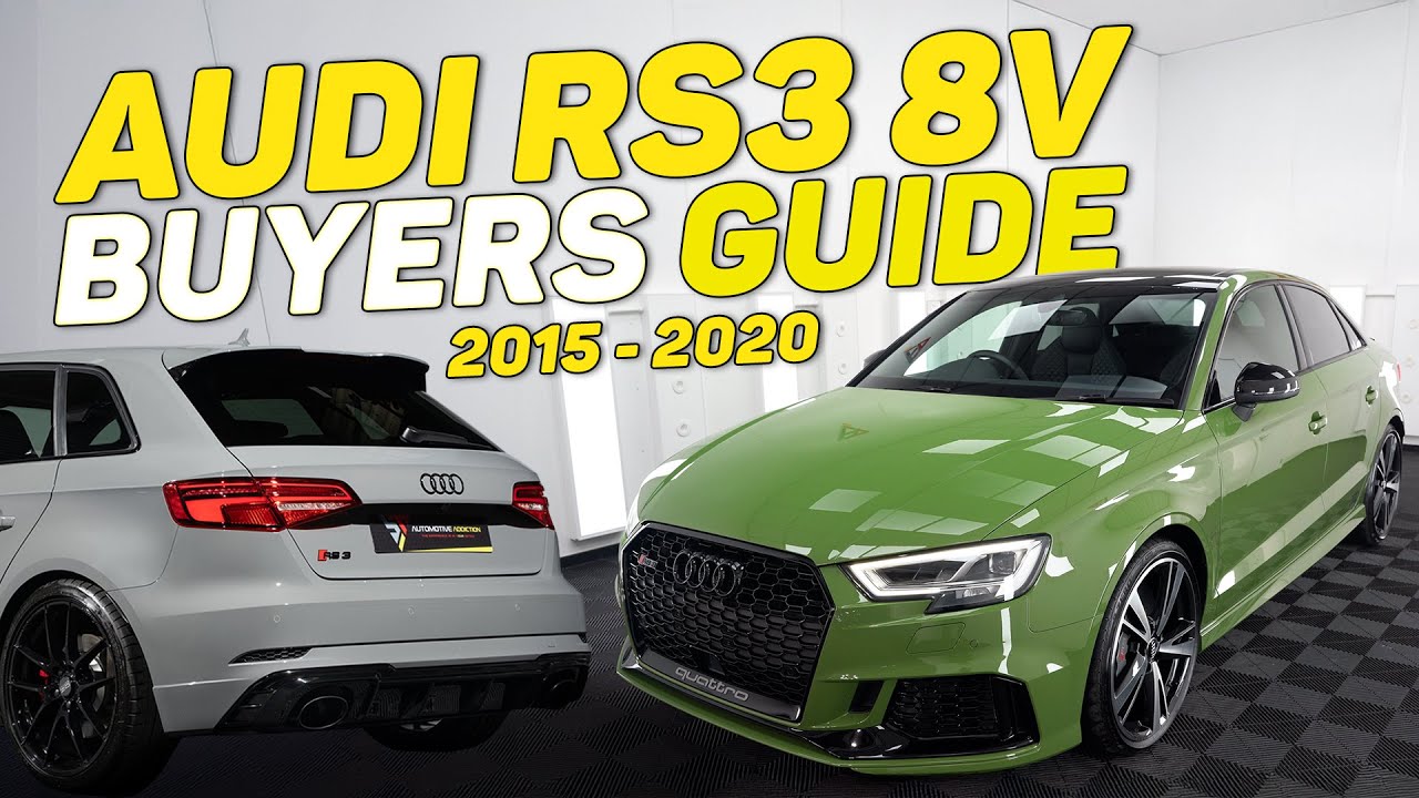 Audi RS3 8V Buyers Guide (2015-2020): EVERY Audi Factory Optional Extra!