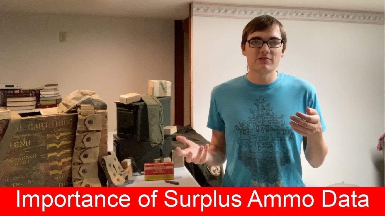Importance of Surplus Ammo Data