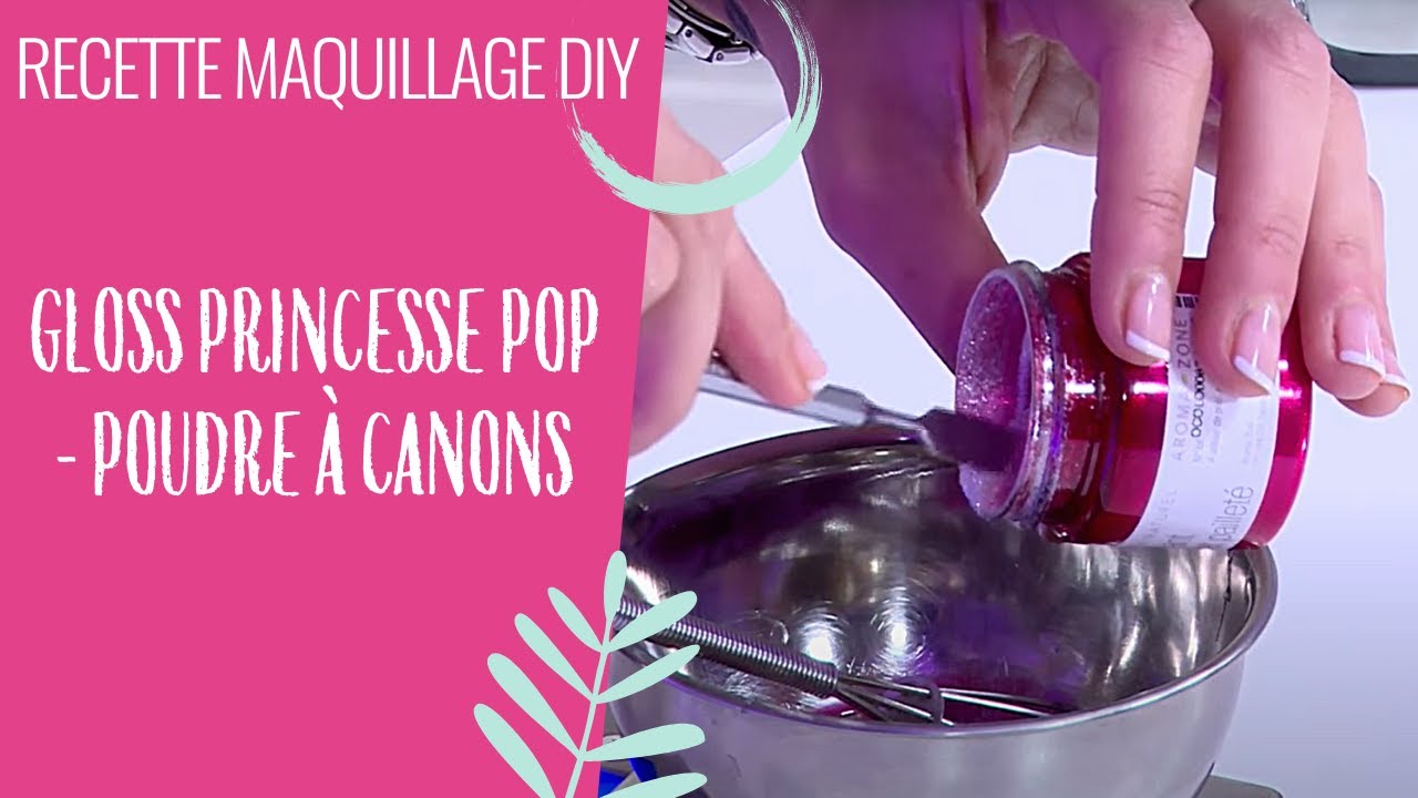 Gloss Princesse Pop - Emission Poudre à Canons en partenariat avec Aroma-Zone