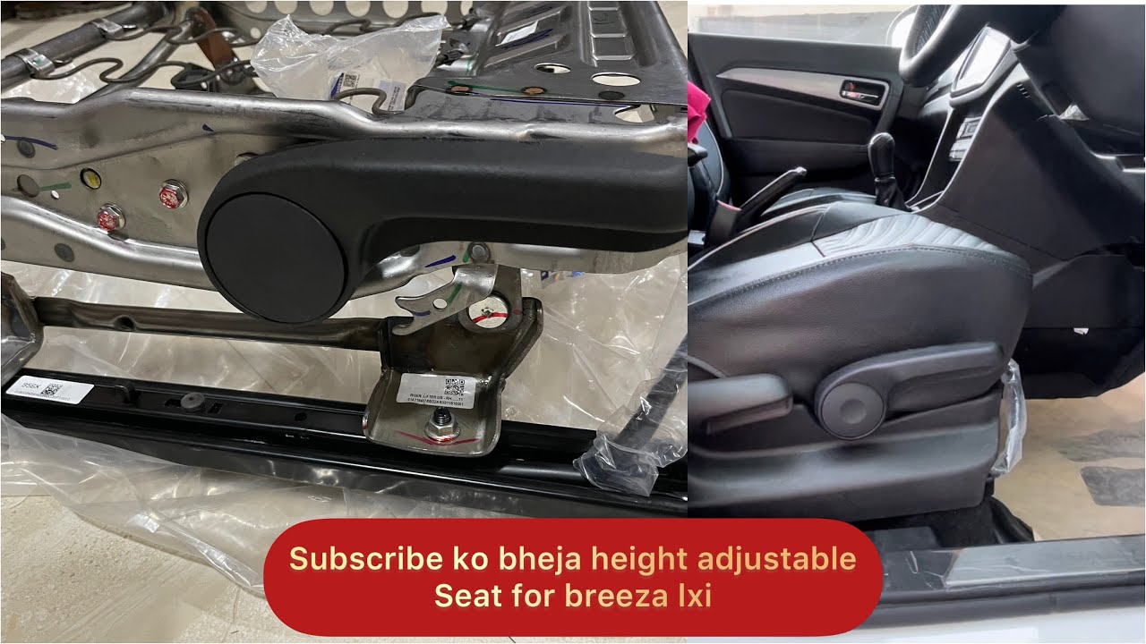 Subscriber ko bheja height adjustable seat  