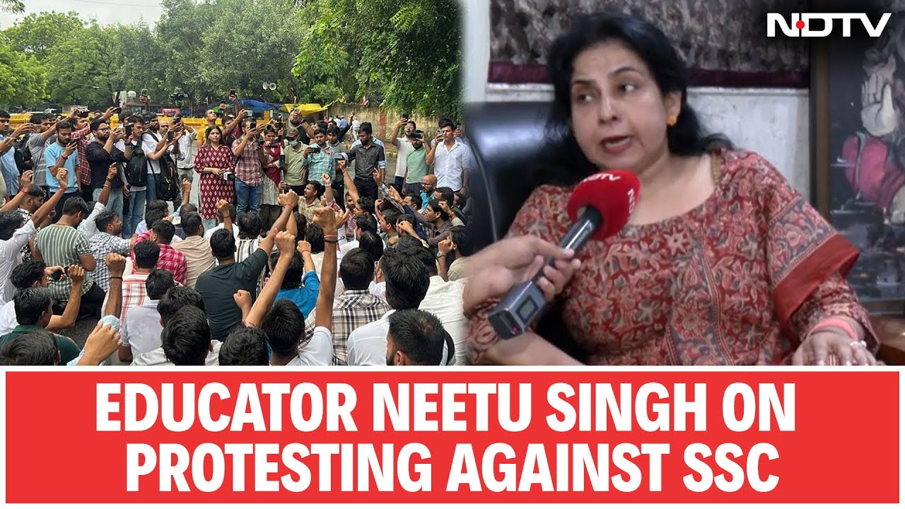 SSC Protest Today | Neetu Ma'am On Protesting Against SSC | Neetu Singh | SSC Protests News