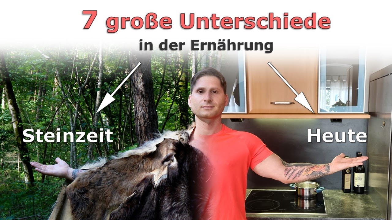 Steinzeit vs. Heute | Mach den Primal Ernährungs-Check!