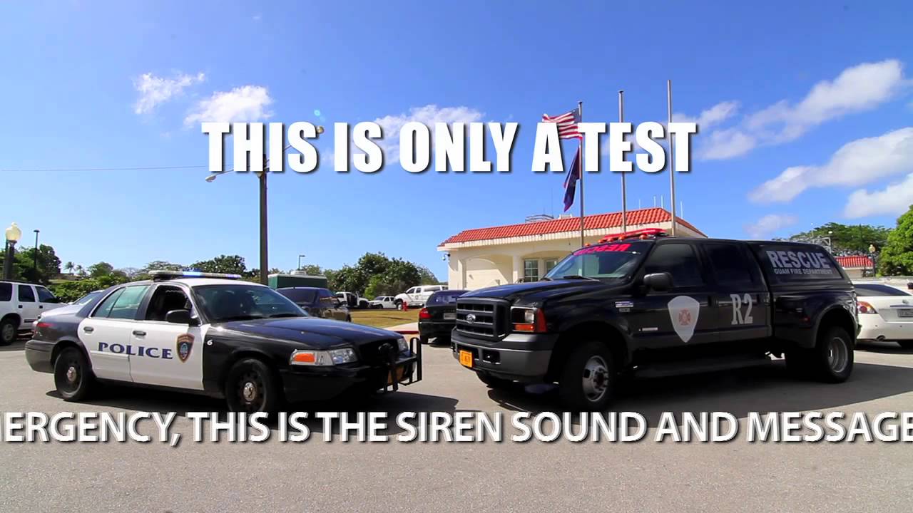 PSA for the Emergency Alert Siren System.  (This is only a test)