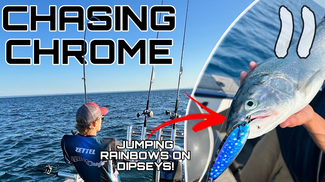 Crazy Dipsey Diver Action on Lake Huron + Georgian Bay Salmon Fishing! (Chasing Chrome Ep.11)