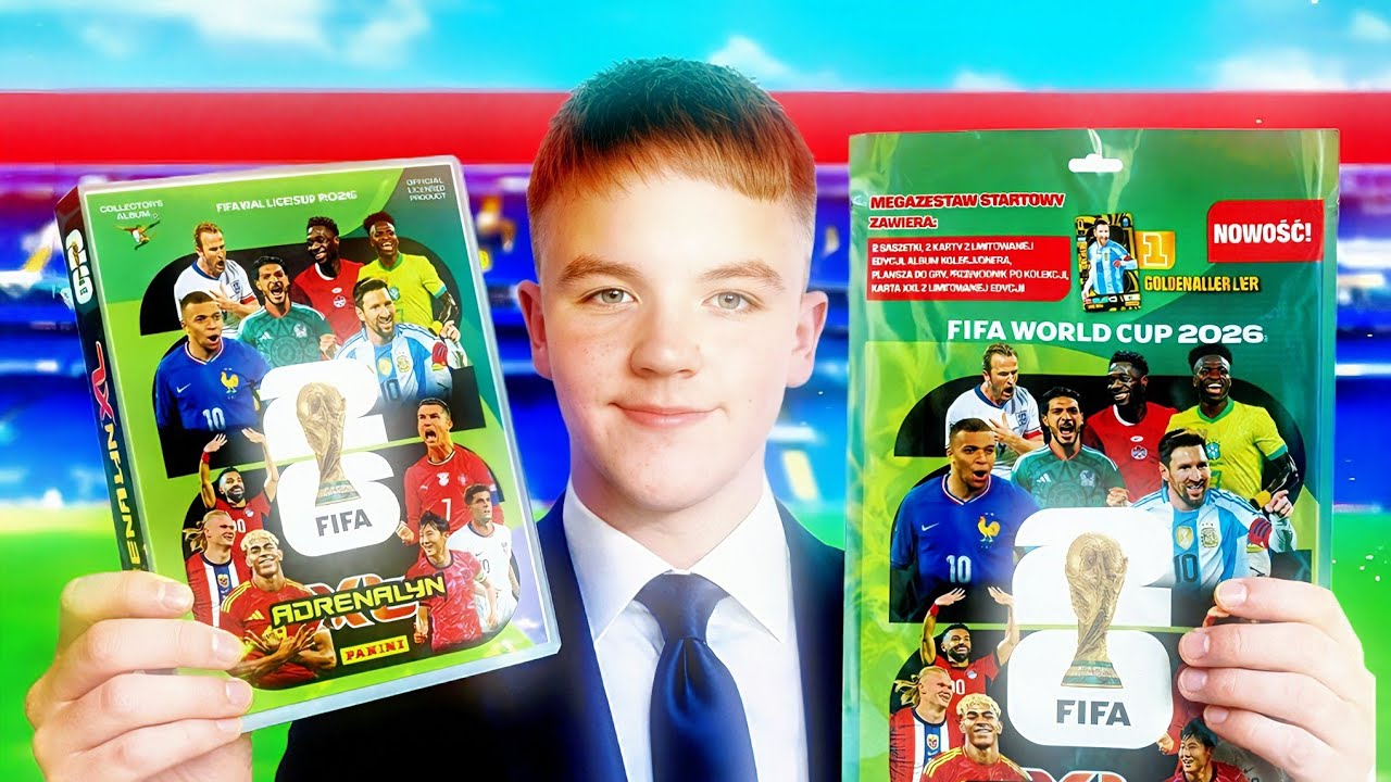 Otworzyłem ZESTAW STARTOWY PANINI MUNDIAL 2026 i dodałem go do EA FC! 😮