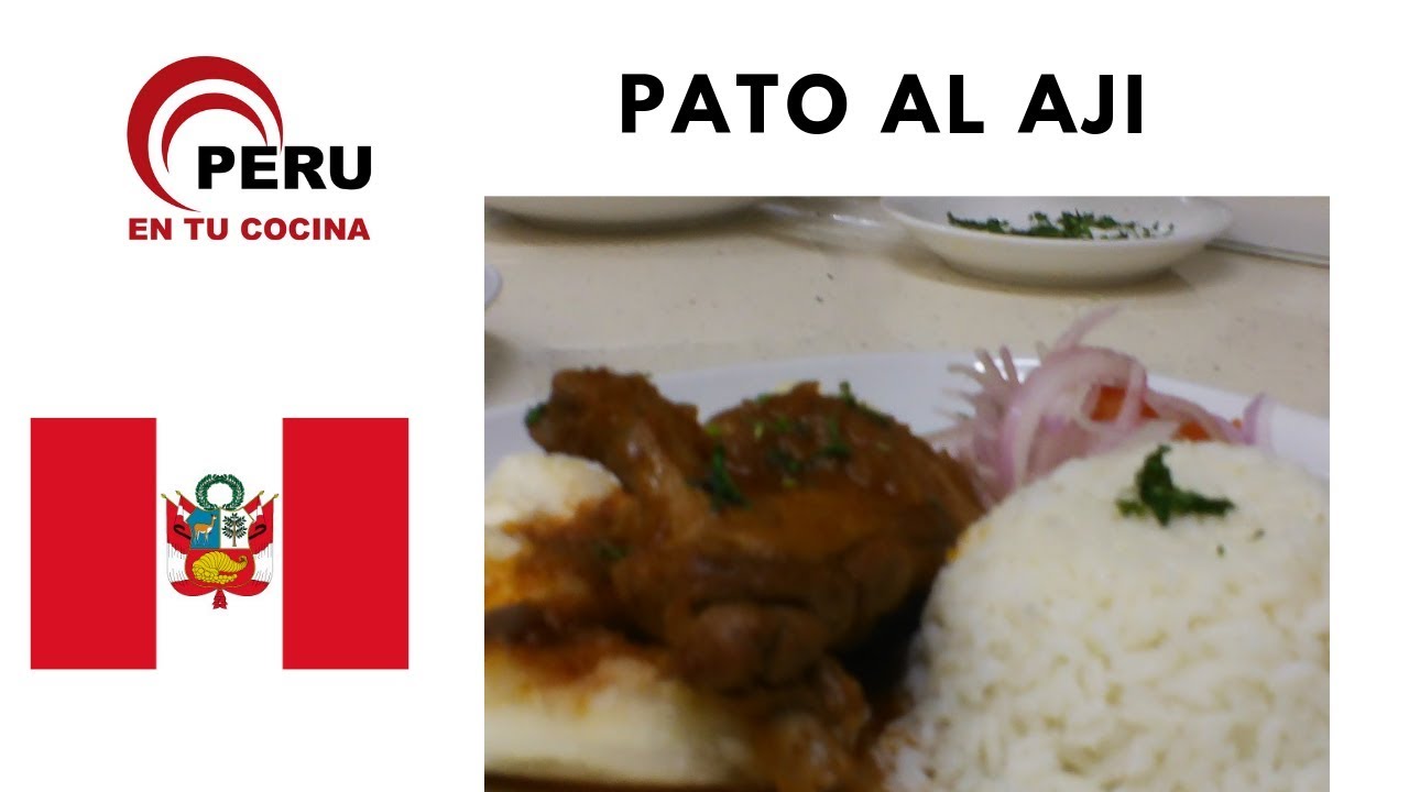 COMO preparar  PATO al aj&iacute; 🟥⬜🟥/comida peruana/pato al aj&iacute; r&aacute;pido y f&aacute;cil 2021
