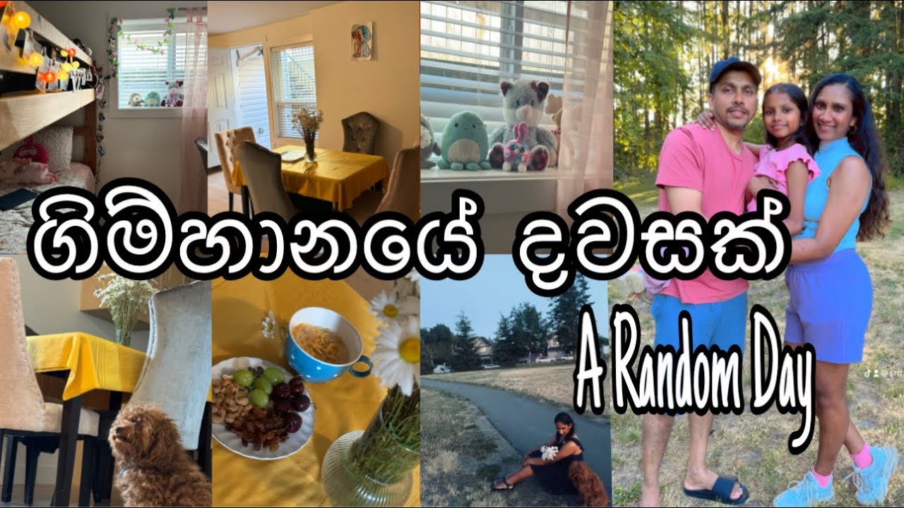 ගිම්හානයේ දවසක් |A random day in my life| Life in Canada as a new immigrant | සිංහල vlog