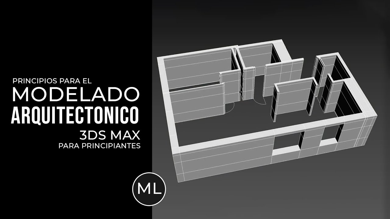 CURSO MODELADO ARQUITECTONICO EN 3D STUDIO MAX 2026 👌👌