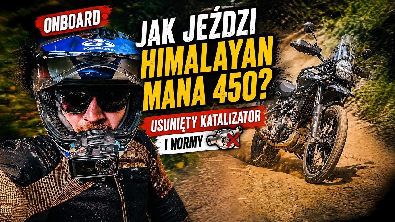 Usunięcie katalizatora zmieniło WSZYSTKO! Royal Enfield Himalayan 450. TEST BEZ ŚCIEMY