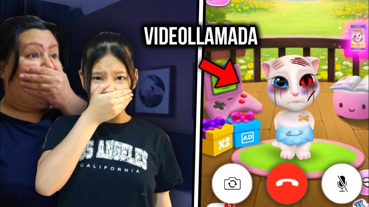 NUNCA DESCARGUES *TALKING* *ANGELA* UN HOMBRE ME DIJO QUE VOLTEARAN LA CAMARA PARA VERME😱 CUIDADO⚠️