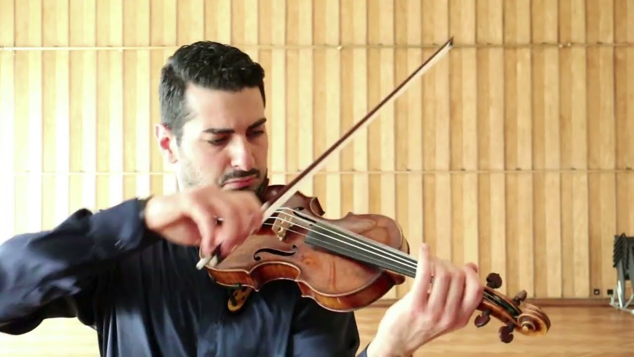 Paganini Caprice No. 17 in E-flat major for solo violin | Alican Süner