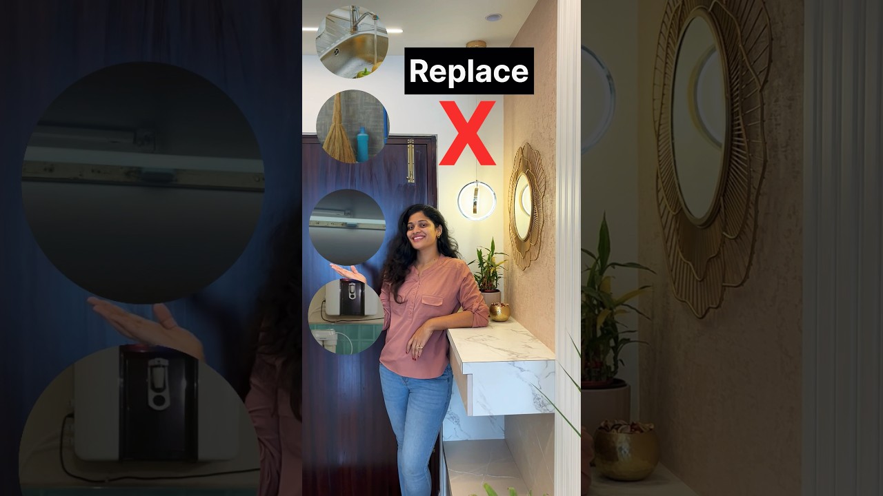 Top 5 interior tips ✅ replace these if u r renovating or making a new home🏡 #interiortips#shorts