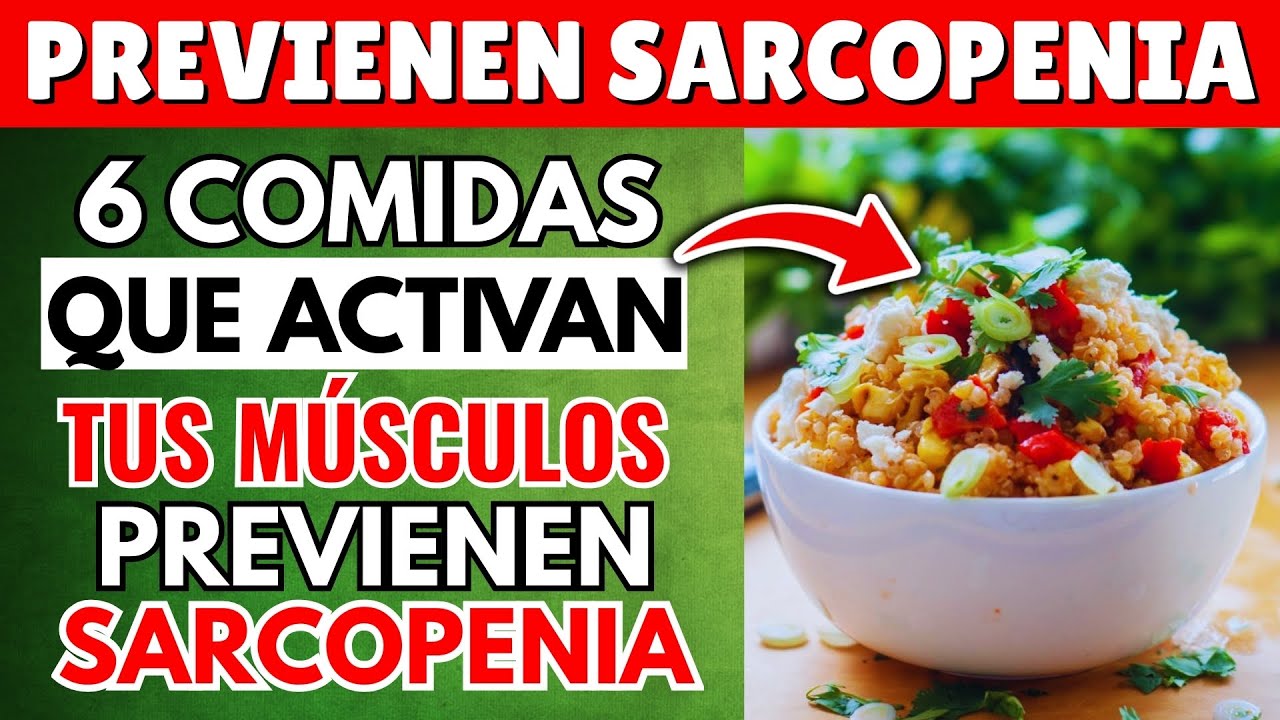 ¡Desayunos Antiedad! 6 Comidas Que Activan Tus Músculos y Previenen Sarcopenia