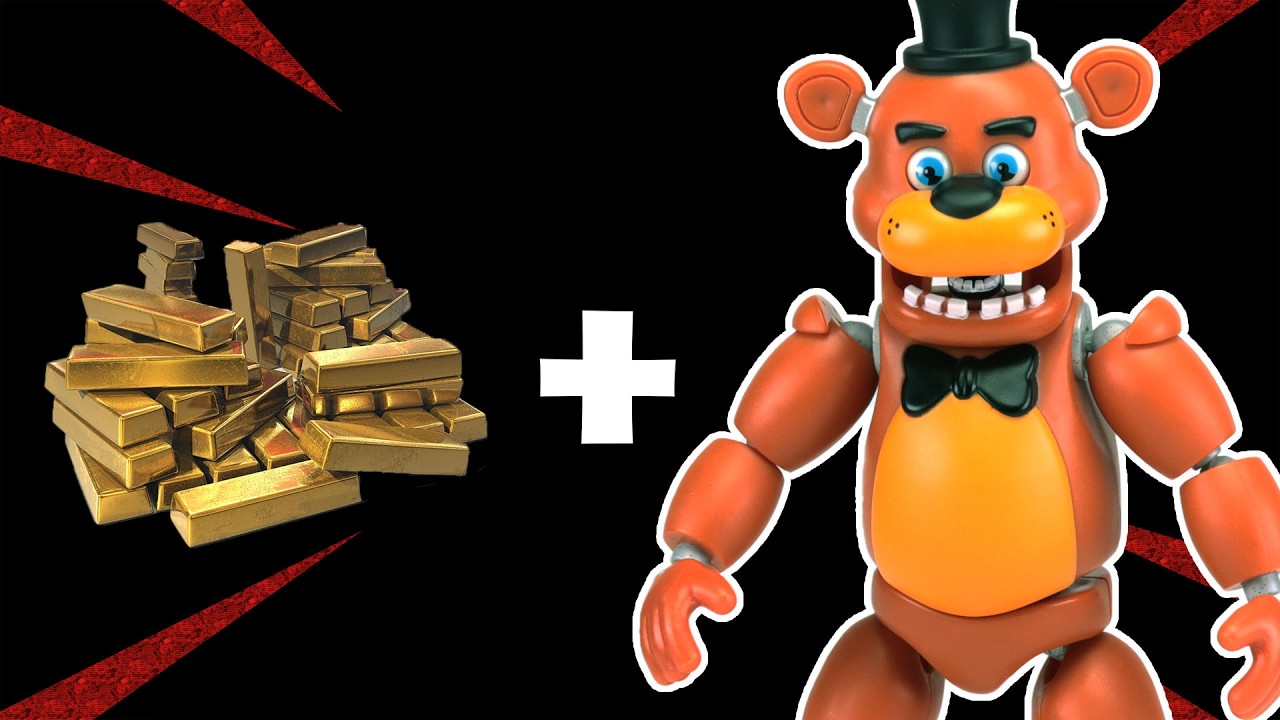 Как я создал ЗОЛОТОГО ФРЕДДИ | Jazwares Endo Series Custom