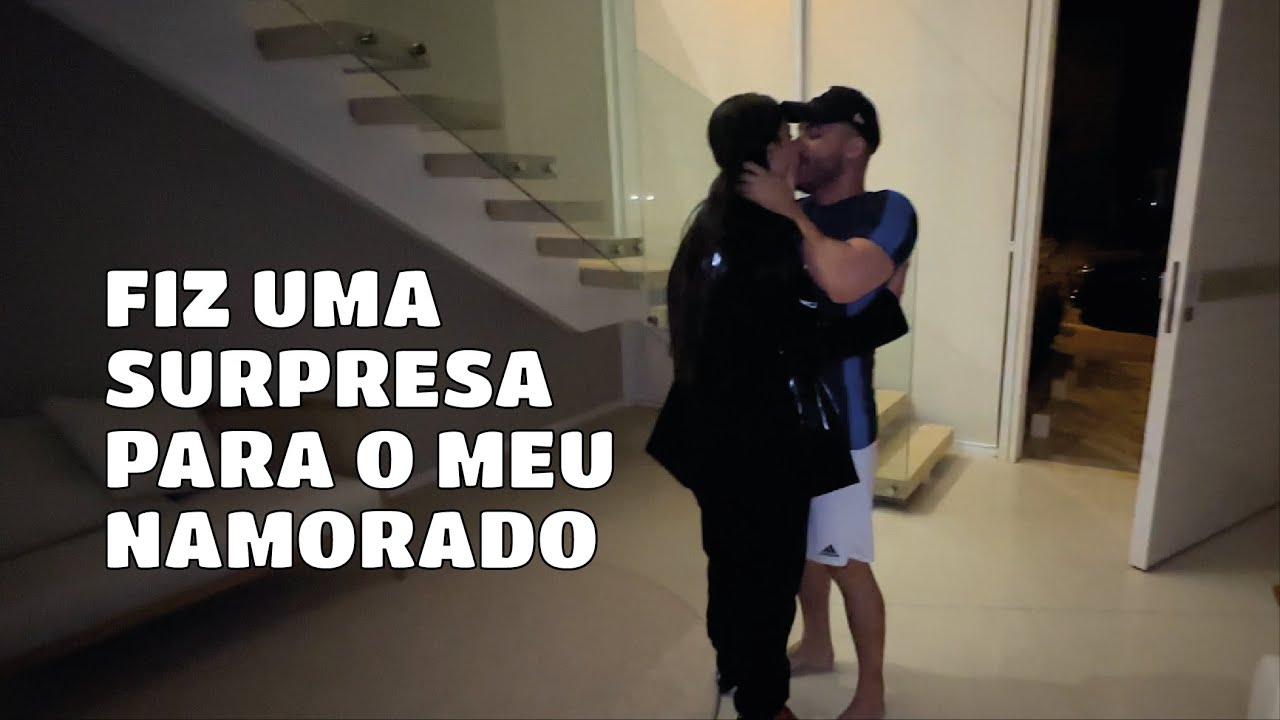 FIZ UMA SURPRESA PRO MEU NAMORADO! Vem ver a reação dele