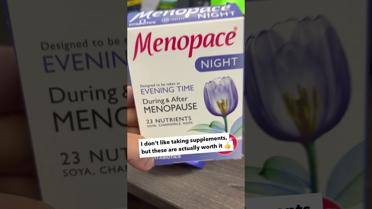 Menopace | I don't like taking supplements, but these are actually worth it