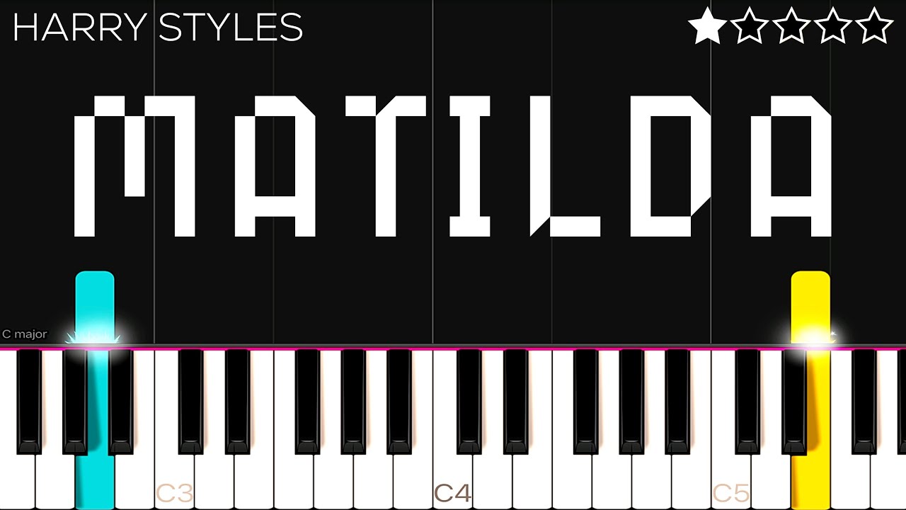 Harry Styles - Matilda | EASY Piano Tutorial