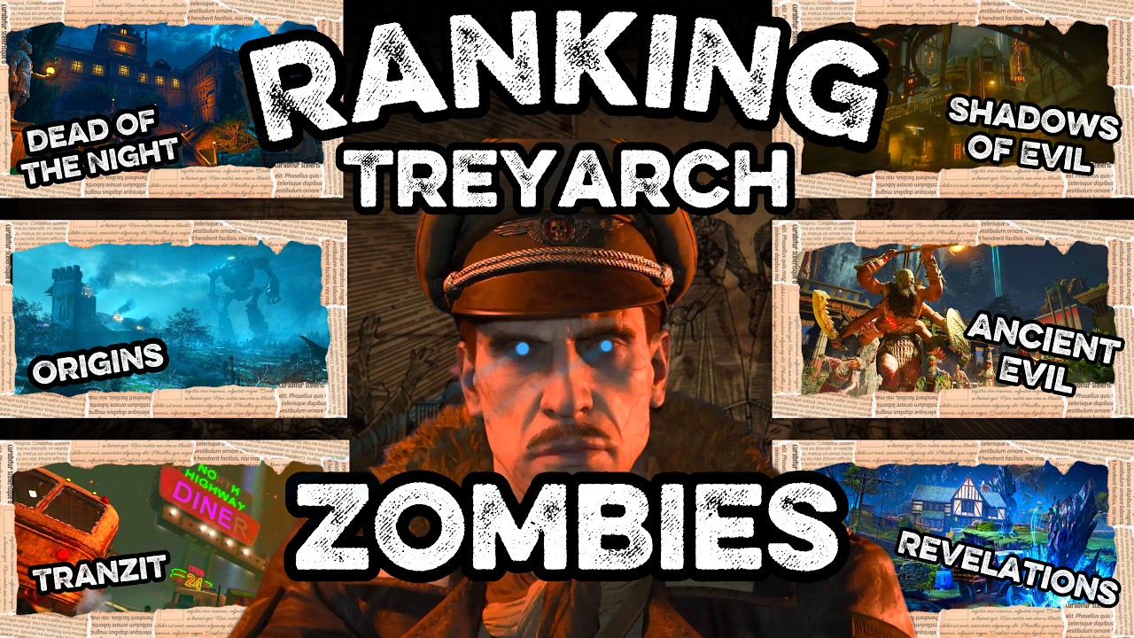 Ranking EVERY Treyarch Zombies Map
