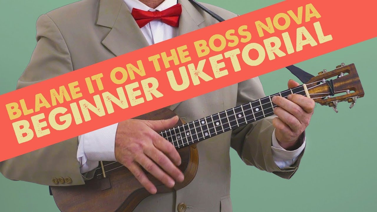 Blame It On The Bossa Nova // Beginner Ukulele Play Through