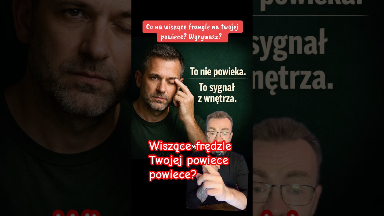 Masz wiszące frędzle na powiece ? I co z nimi robisz #medycynanaturalna