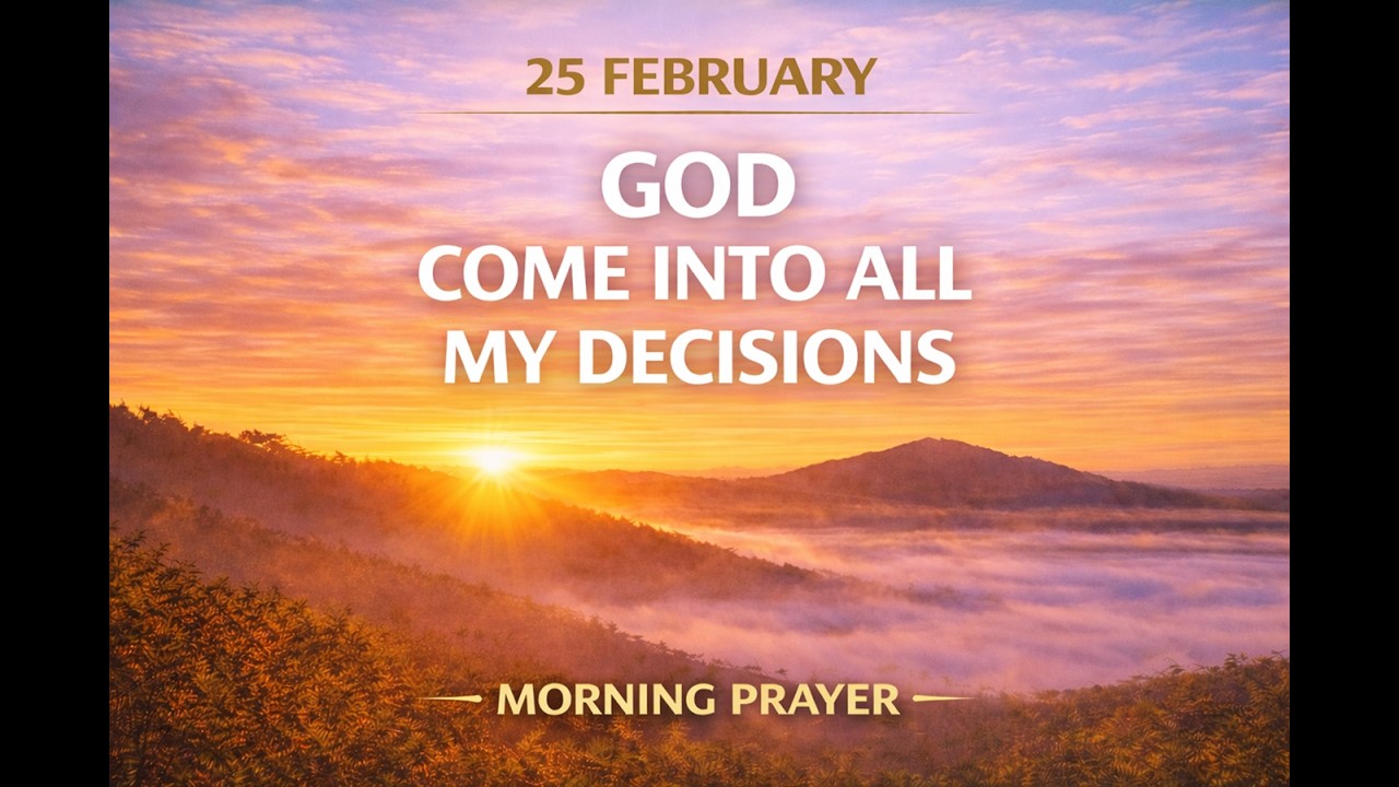 PRAY BEFORE MAKING IMPORTANT DECISIONS | Divine Wisdom, Clarity, Direction