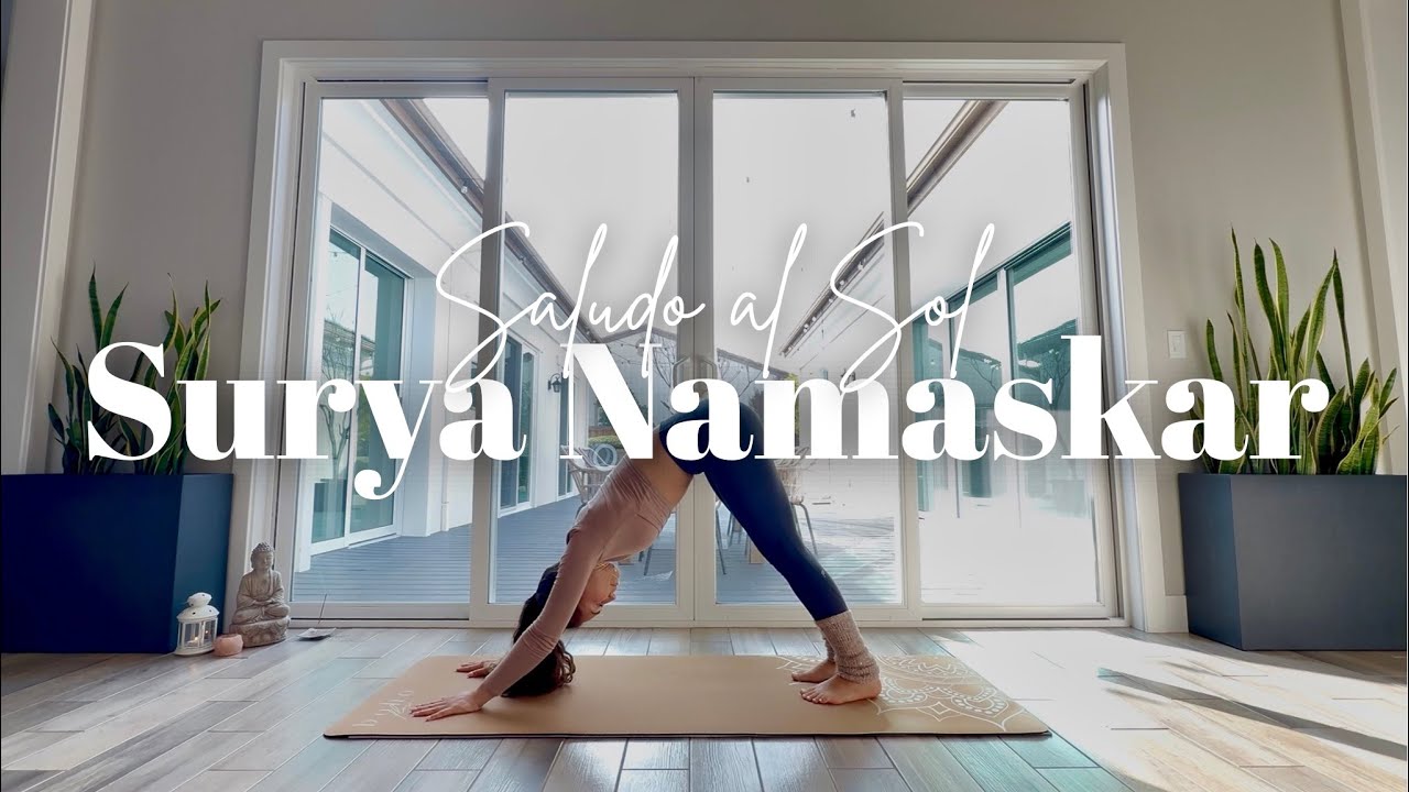 Mini Tutorial de Yoga ✨ Secuencia del Saludo al Sol — Surya Namaskar