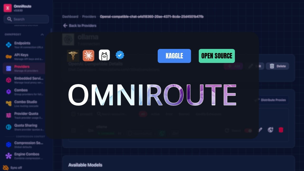 OmniRoute: идеальный унифицированный AI-шлюз с открытым исходным кодом